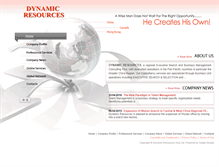 Tablet Screenshot of dynamic-resource.com